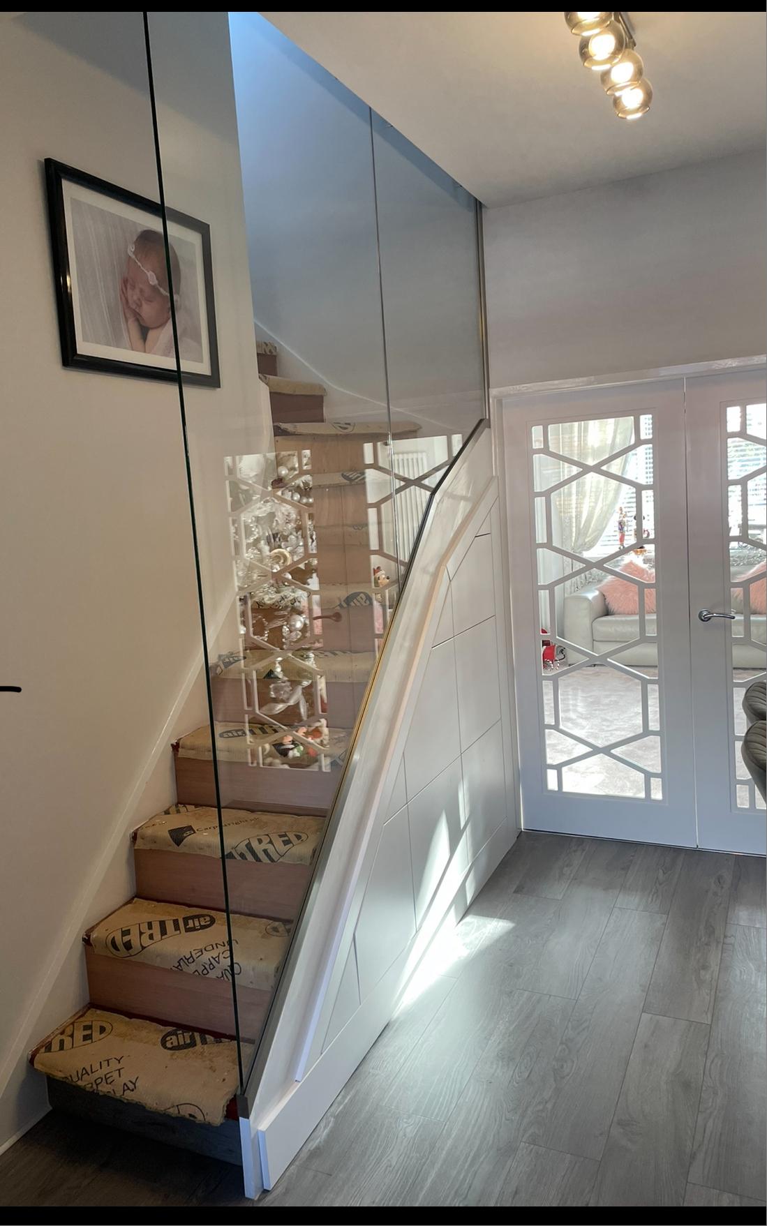 Glass balustrade staircase Manchester