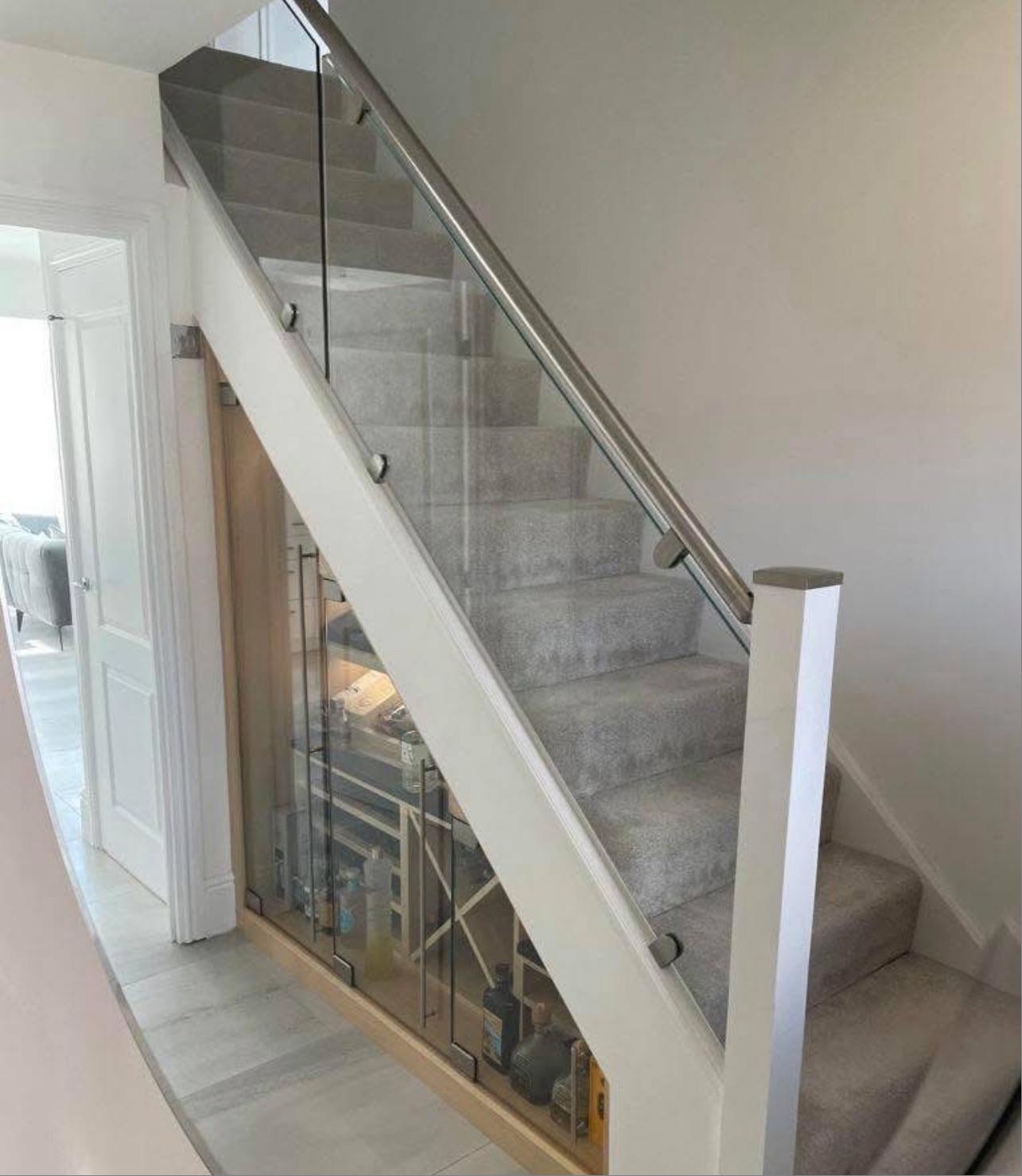 Bespoke glass balustrade design