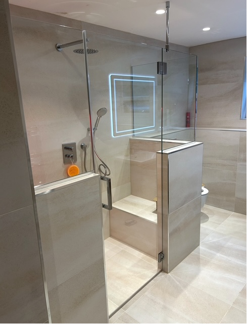 Expert shower enclosure installation Cheshire North West